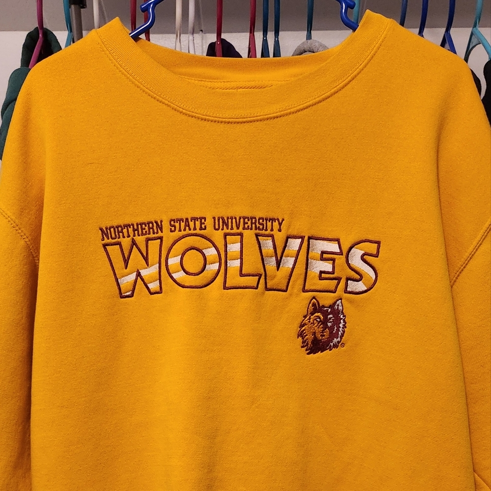 Northern State University - Yellow XL Crewneck